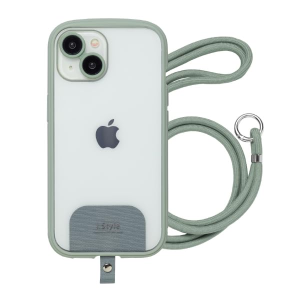 Apple iPhone 15 グリーン 本体 ケース付 Amazon.co.jp: アイスタイルショルダー i.Style Shoulder